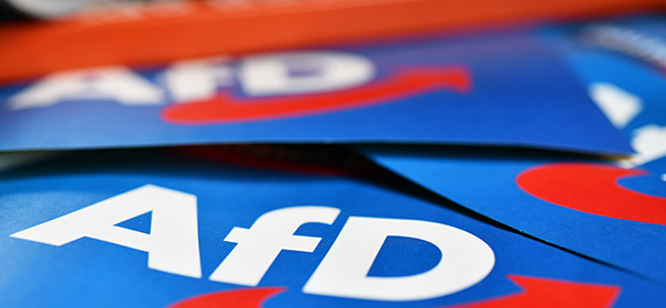 Symbolbild: AfD in Sachsen-Anhalt © shutterstock, bearbeitet by iQ.