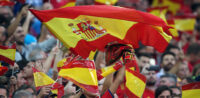 Spanische Fussballfans