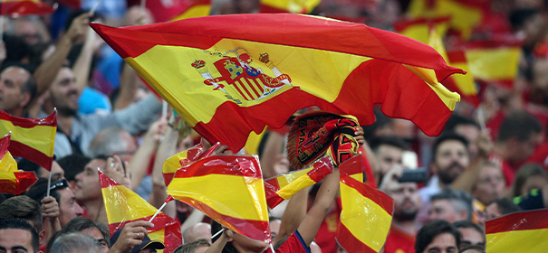 Spanische Fussballfans
